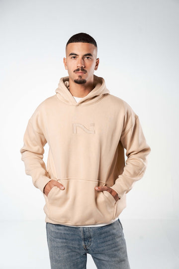Beige Hoodie