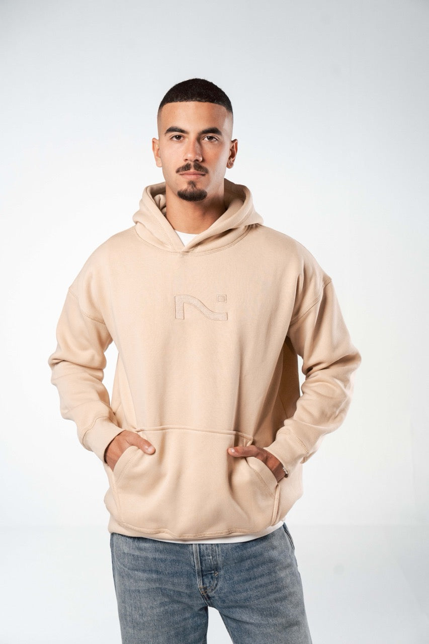 Beige Hoodie