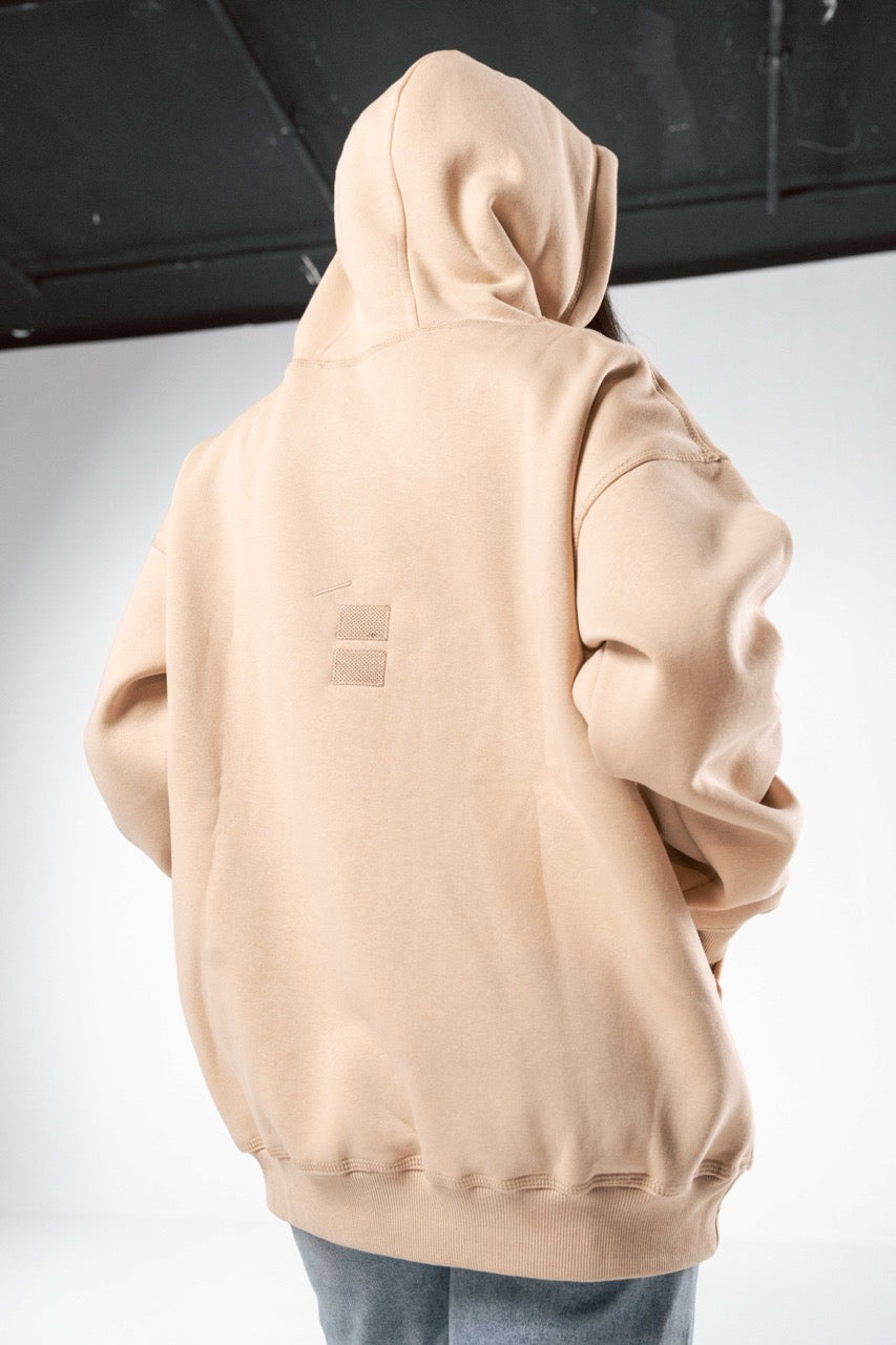 Beige Hoodie