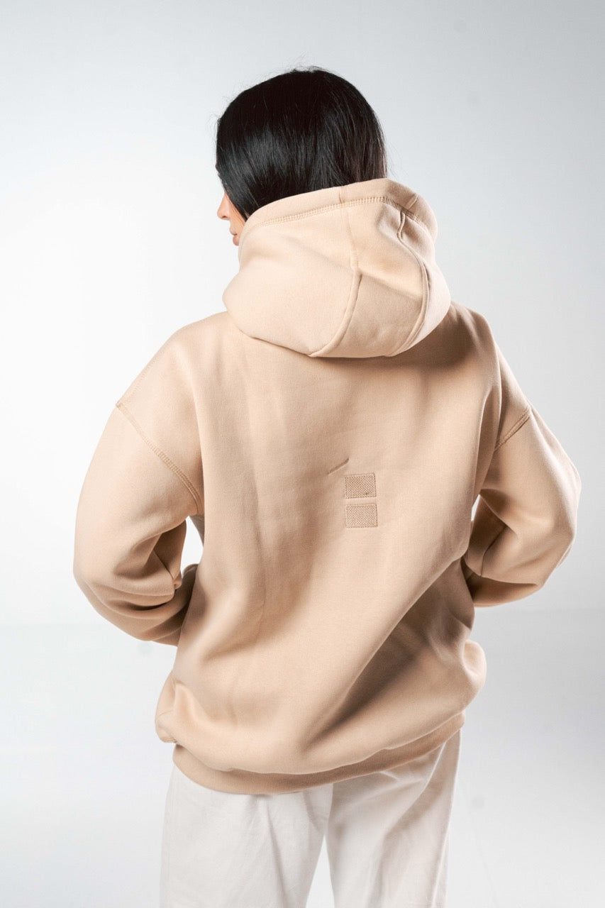 Beige Hoodie