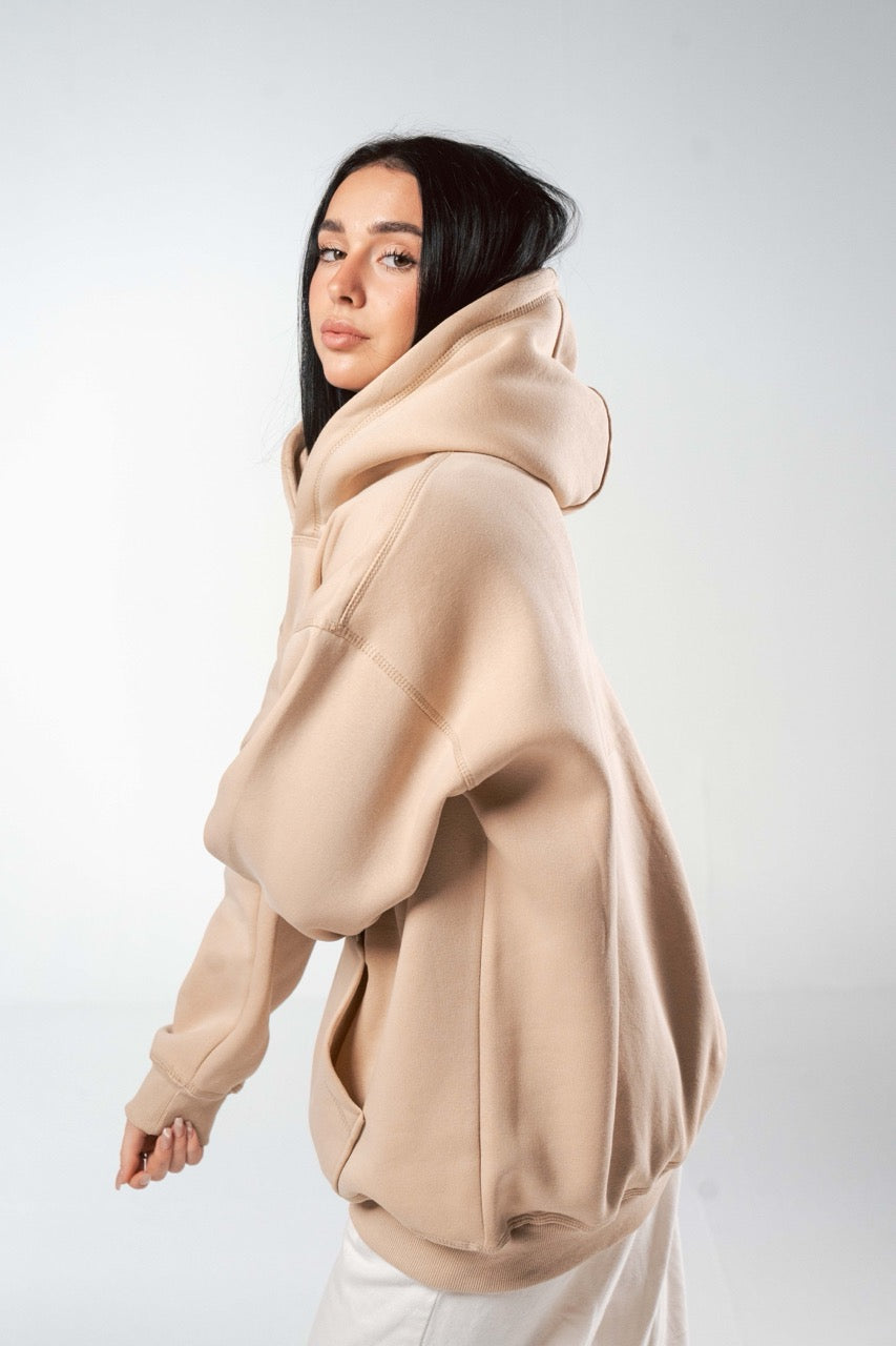 Beige Hoodie
